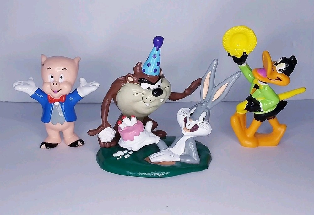Vintage 90's Warner Bros Applause PVC Figurines Lot of 3