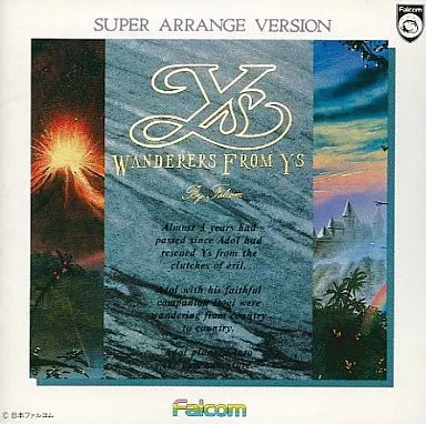 Ys Wanderers From Ys Super Arrangement CD Music Game