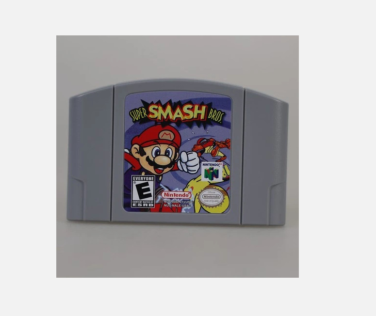 For/Nintendo-n64 US Version Super Smash Bros 64 - Super SmashBros US Stock