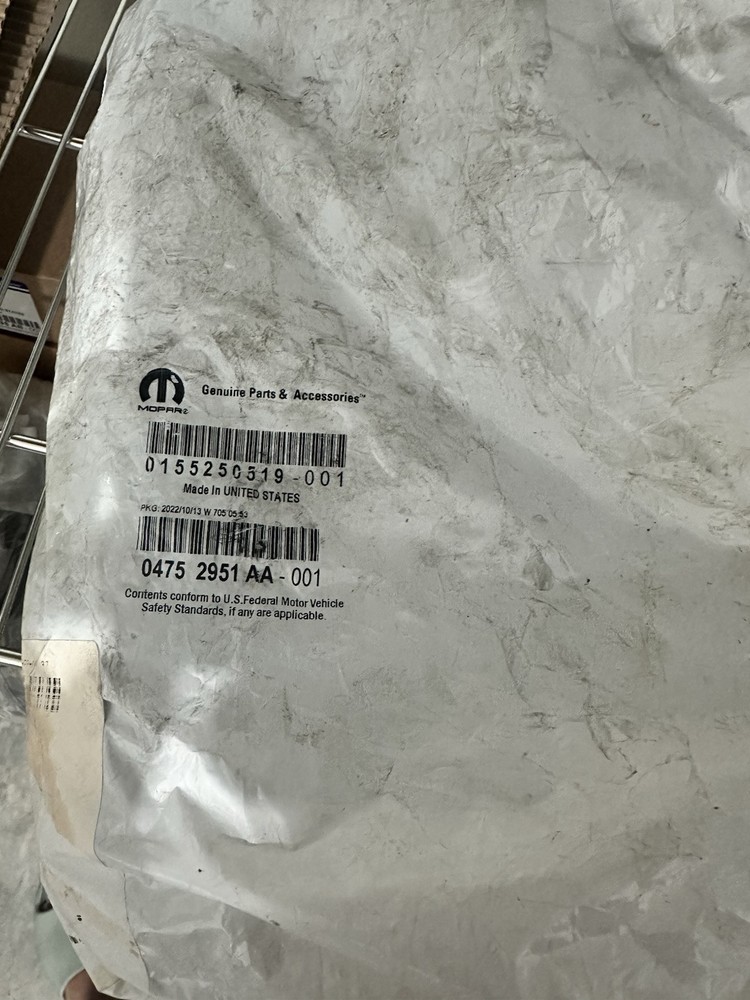 Transmission Oil Pan 04752951AA Jeep Dodge Ram Chrysler 14-2025 New Unopened Bag