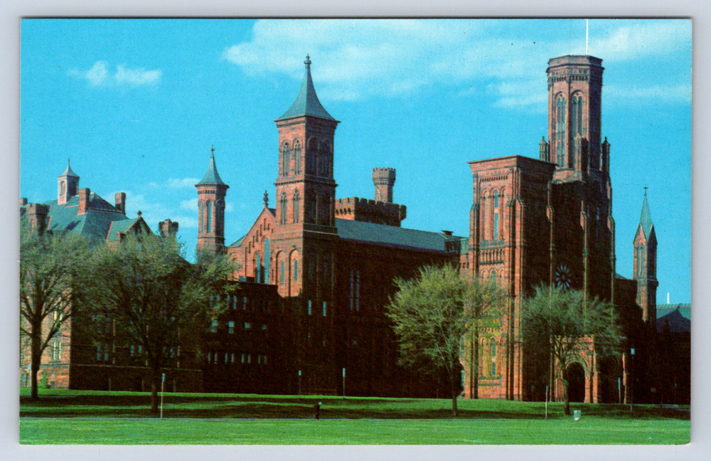Vintage Postcard Smithsonian Institution Washington D.C.