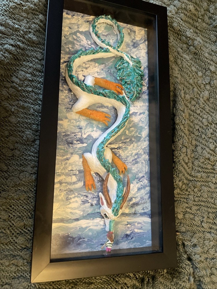 Original Art Sculpture Based On Spirited Away