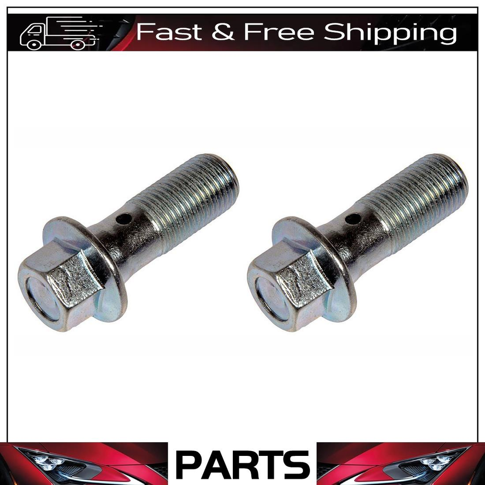 For Chevrolet Camaro 2X Dorman - HELP Front Brake Hydraulic Hose to Caliper Bolt