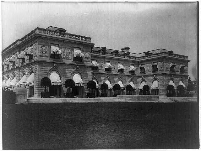 Alexander Hamilton Rice home,estates,Newport,Rhode Island,exterior view,RI,1917