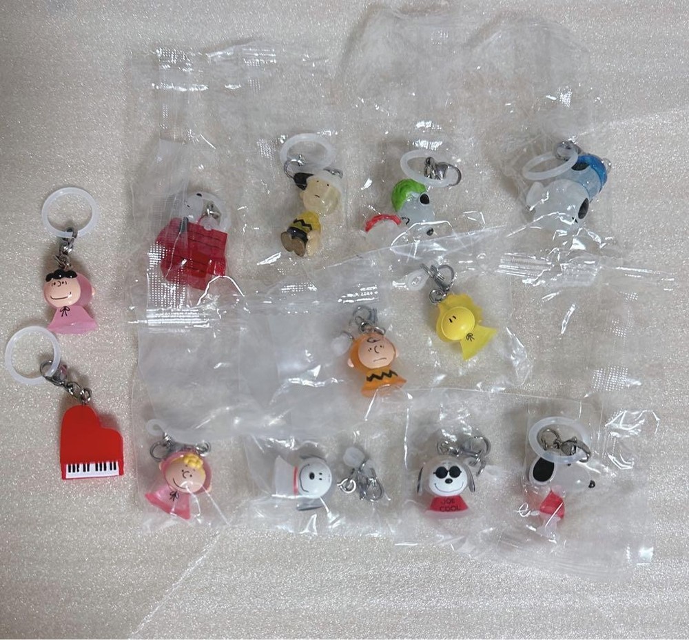 Snoopy Peanuts Mejirushi Accessories Set Bulk Unopened Classic Woodstock Insert
