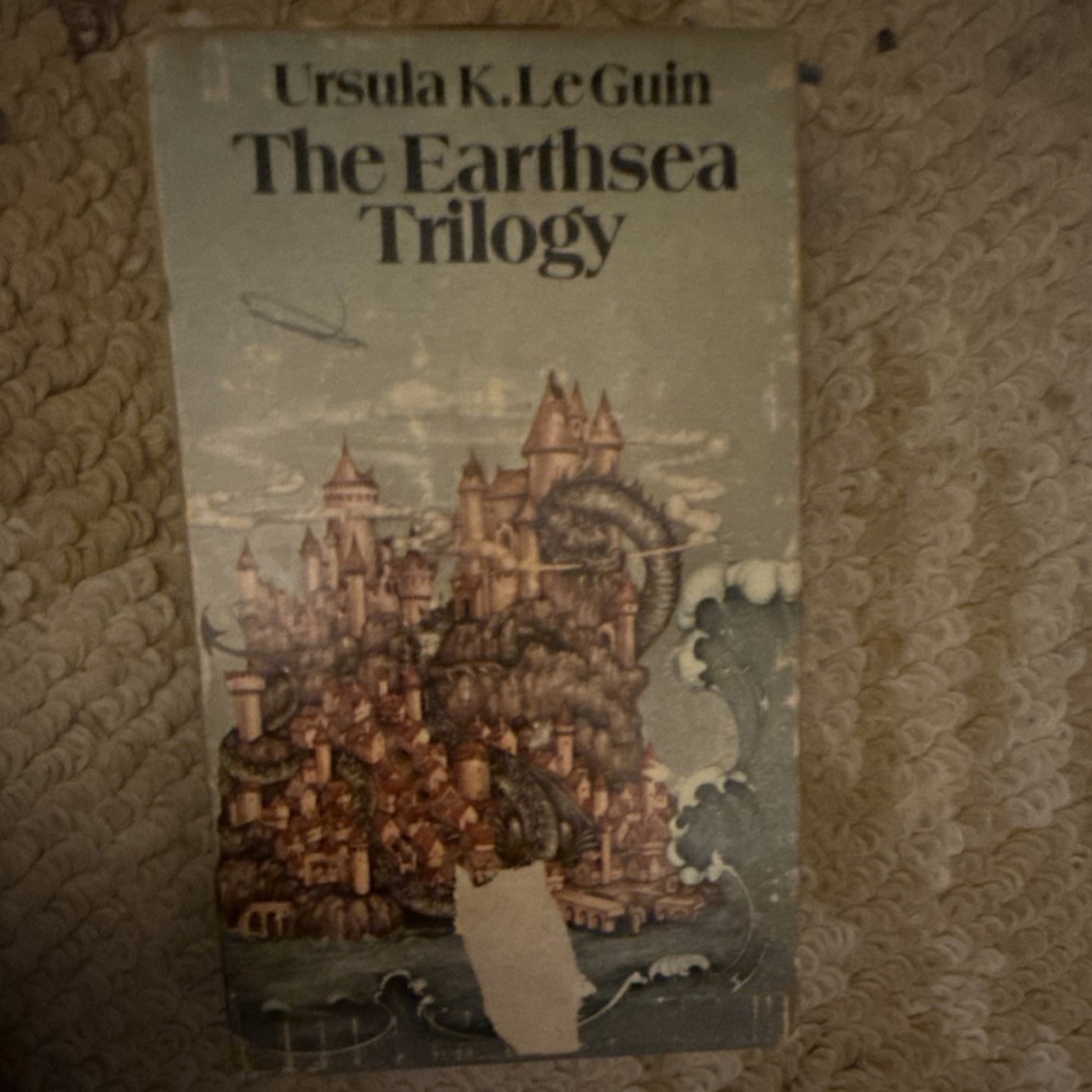 The Earthsea Trilogy Ursula K. Le Guin Paperback Fantasy Penguin Illustrated