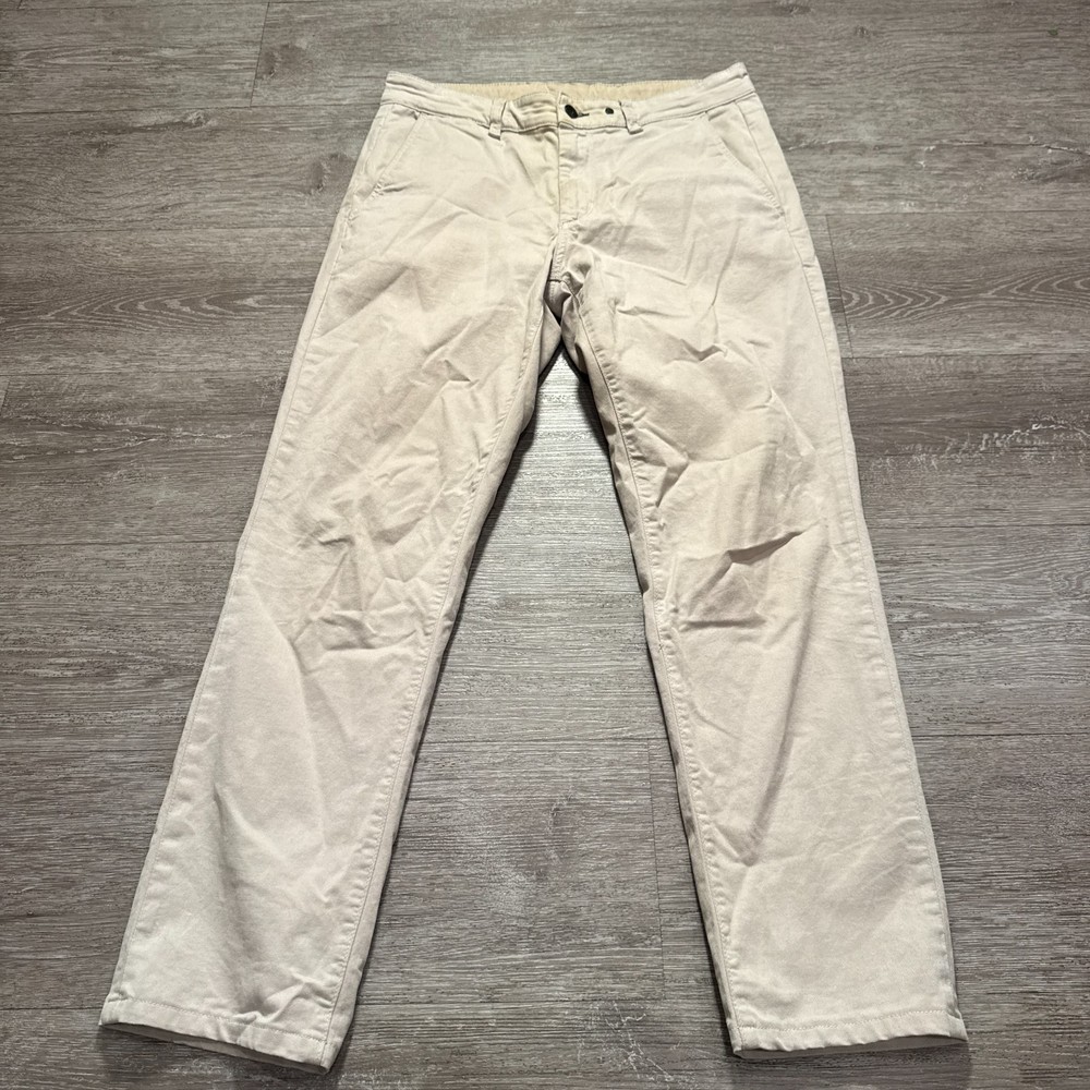 Rag & Bone Pants Mens 31 Beige Chino Slim Straight Cotton Preppy 31x28 Casual