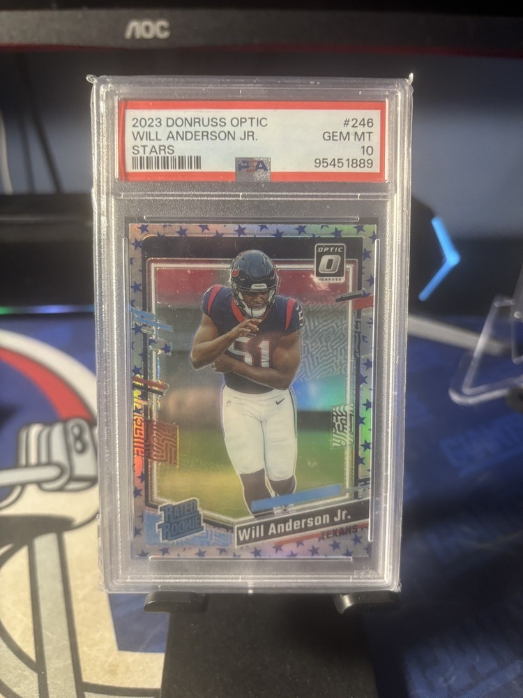 Will Anderson Jr Rated Rookie Stars PSA 10