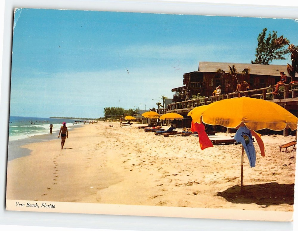 Postcard Driftwood Inn & Atlantic Ocean Vero Beach Florida