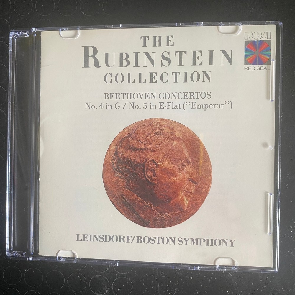 Arthur Rubinstein – Beethoven Piano Concertos 4 & 5 CD Classical RCA Red Seal