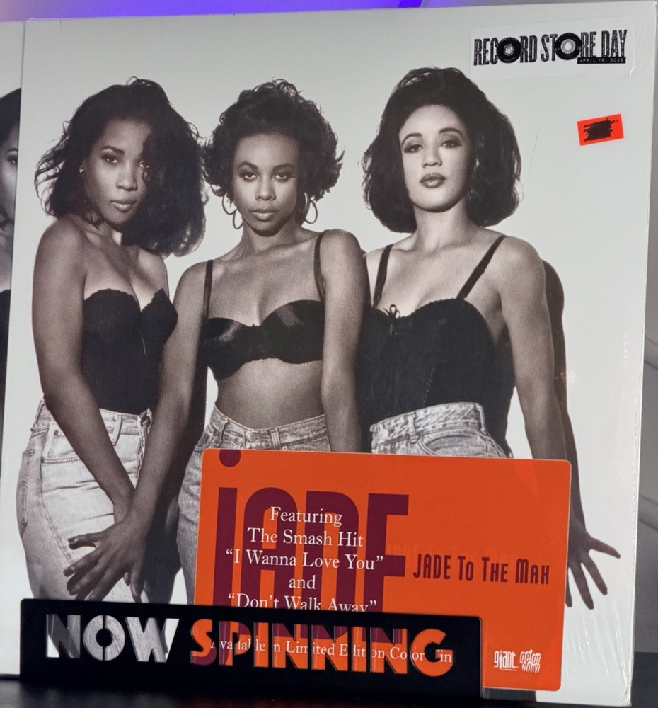 Jade Jade To The Max Limited Edition Colored Vinyl LP Giant 1992 R&B