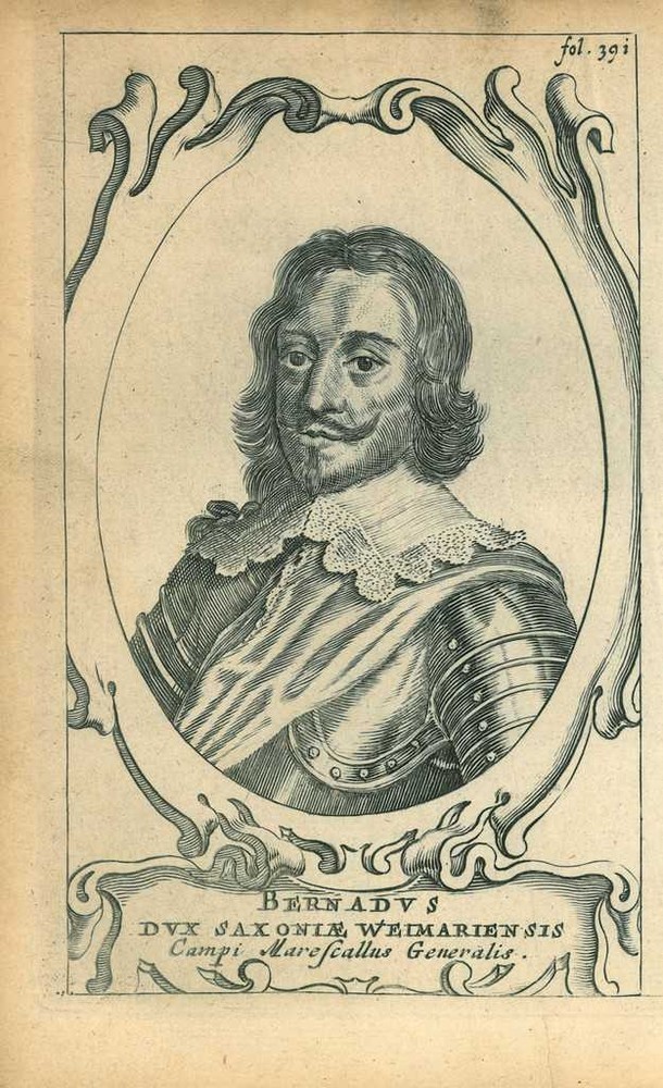 Portrait of Bernard, Duke of Saxe-Weimar