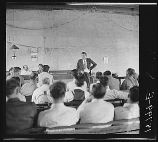 Union Meeting,Sugar Beet Worker,Colorado,CO,Farm Security Administration,FSA