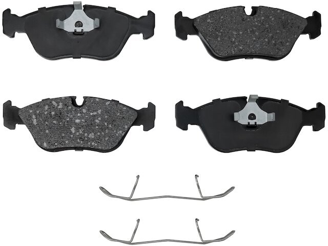 Detroit Axle Front Brake Pads Set for Volvo C70 1998-2004 Base 14PQFP