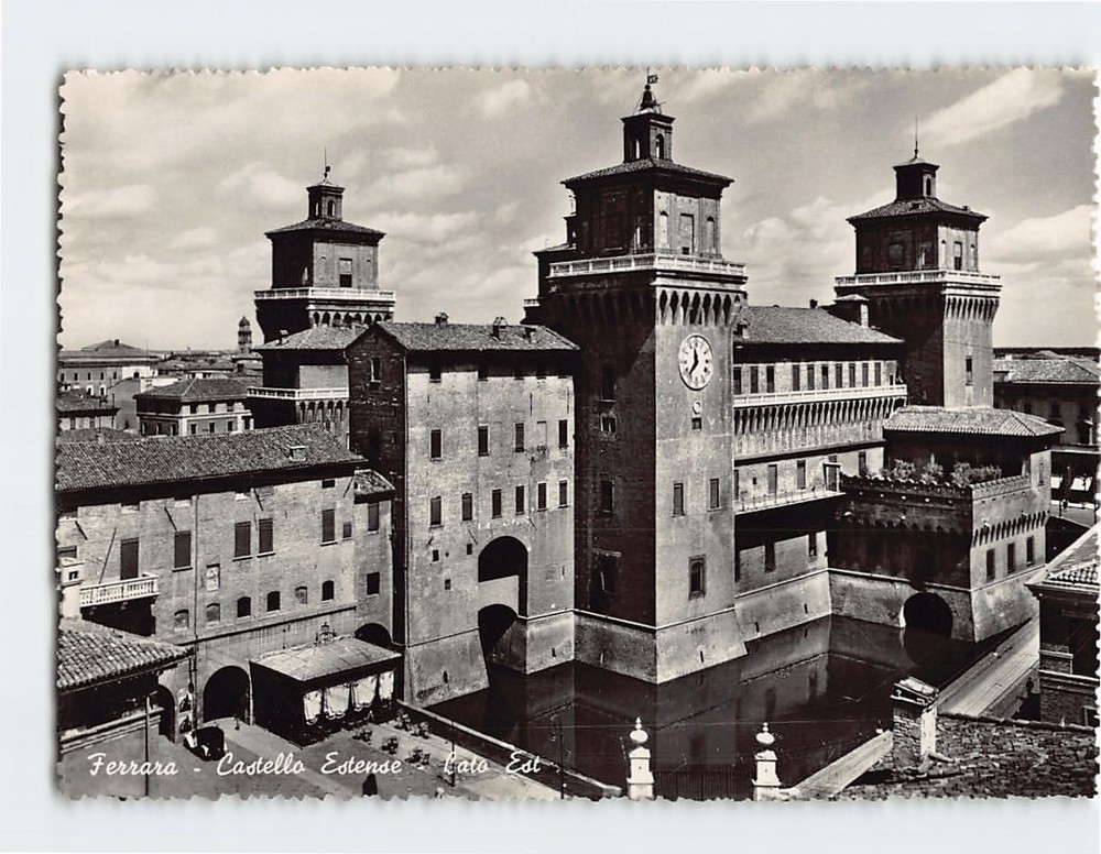 Postcard Castello Estense Ferrara Italy