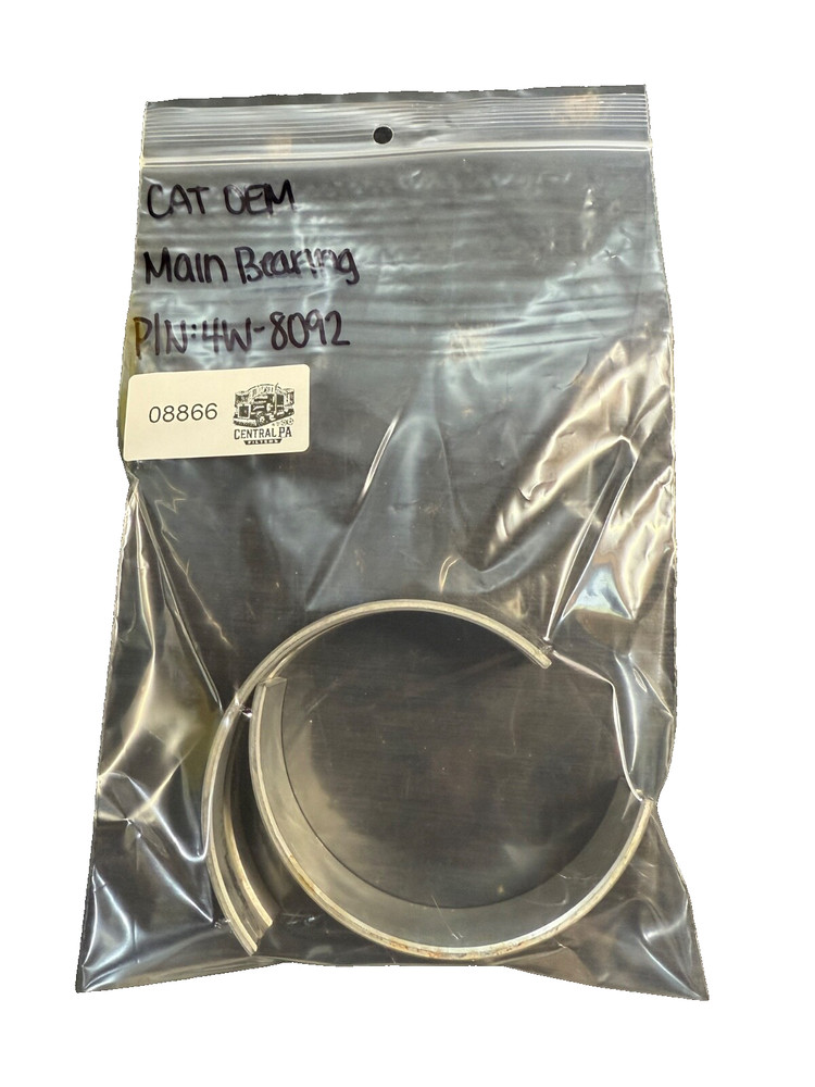 CAT OEM Main Bearing P/N: 4W-8092