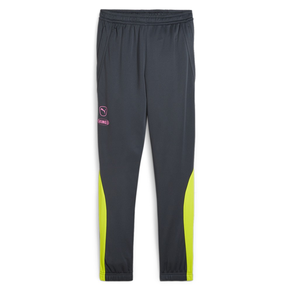PUMA King Pro Mens Grey Soccer Training Pants Athletic Casual Bottoms 65835105