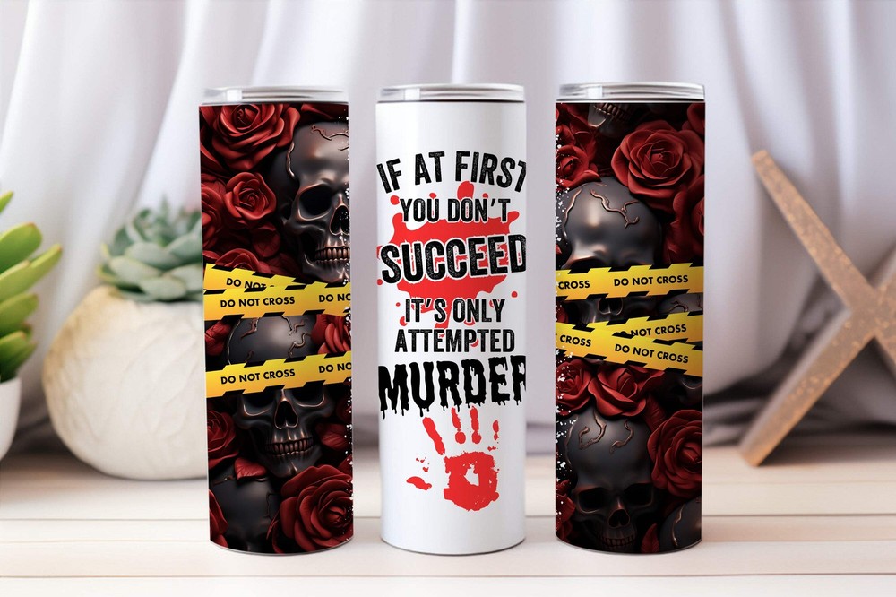 20 oz Graphic Tumbler- Sarcasm Funny 37