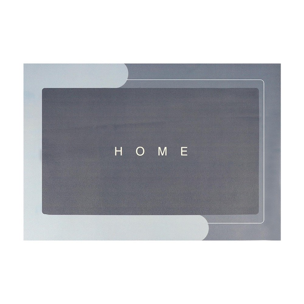 Bath Mat Rug, 60 x 40cm Bathroom Rug Mat Super Absorbent Quick Dry, Rubber Ba...