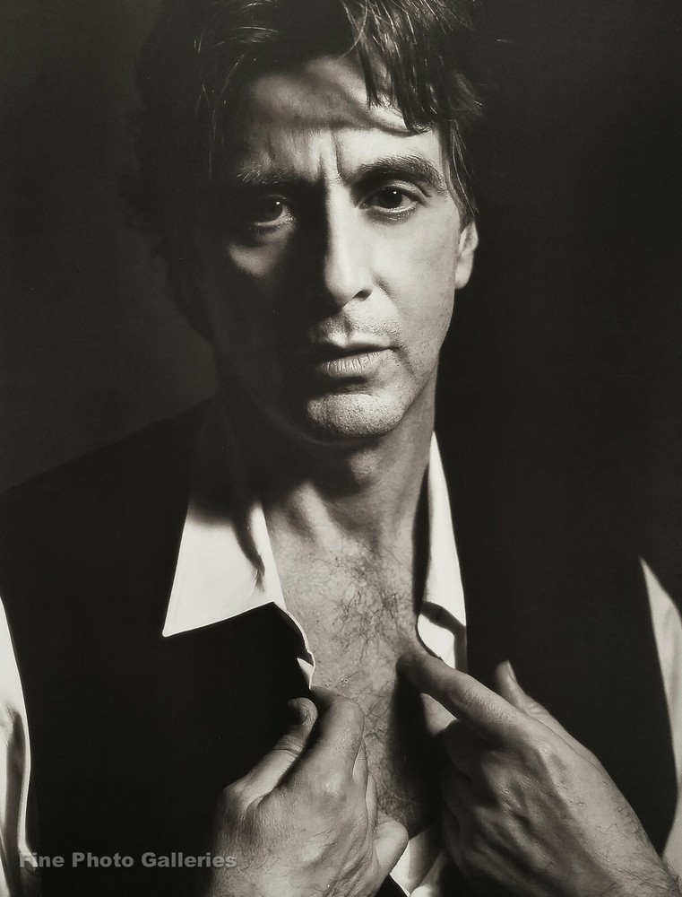 1992 Vintage Herb Ritts Al Pacino Film Photo Gravure Art Print 16x20