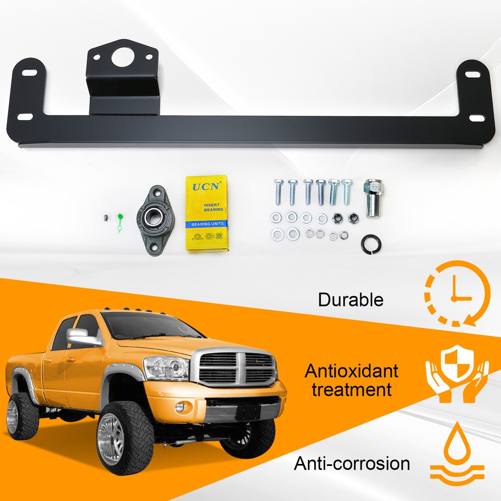 New Steering Gear Box Stabilizer Bar For 03-08 Dodge Ram 2500 3500 4WD 4X4