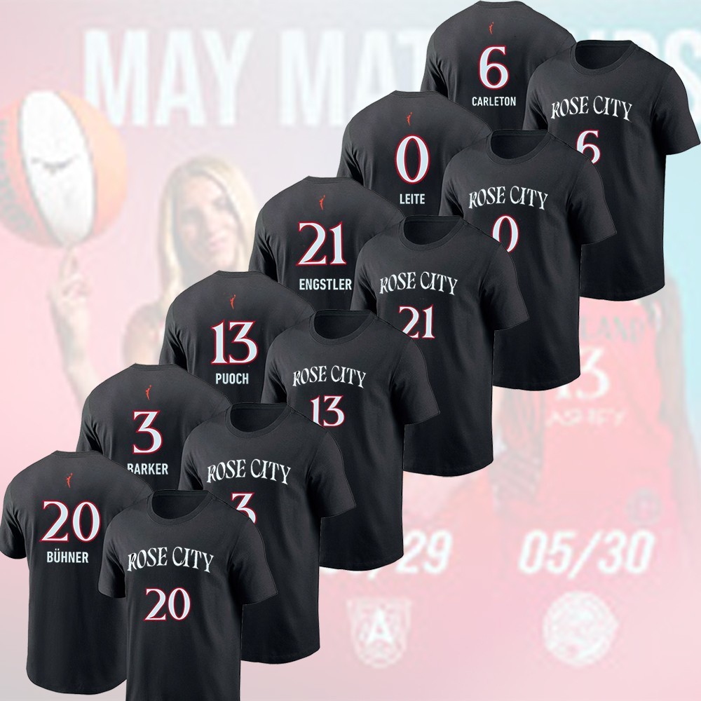Portland Team Black Rebel Edition Name & Number Players Unisex Gift For Fans