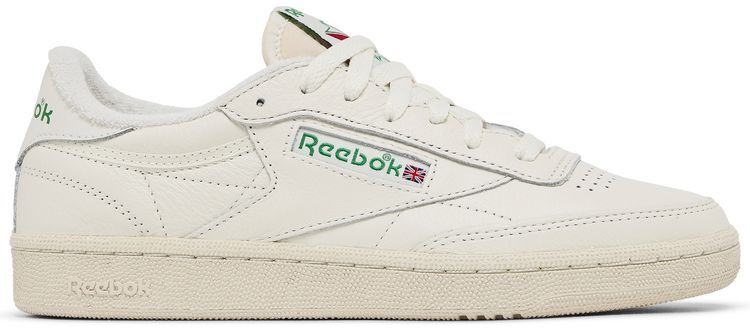 Reebok Womens Club C 85 Vintage 'Chalk Glen Green' 100007797 In Stock