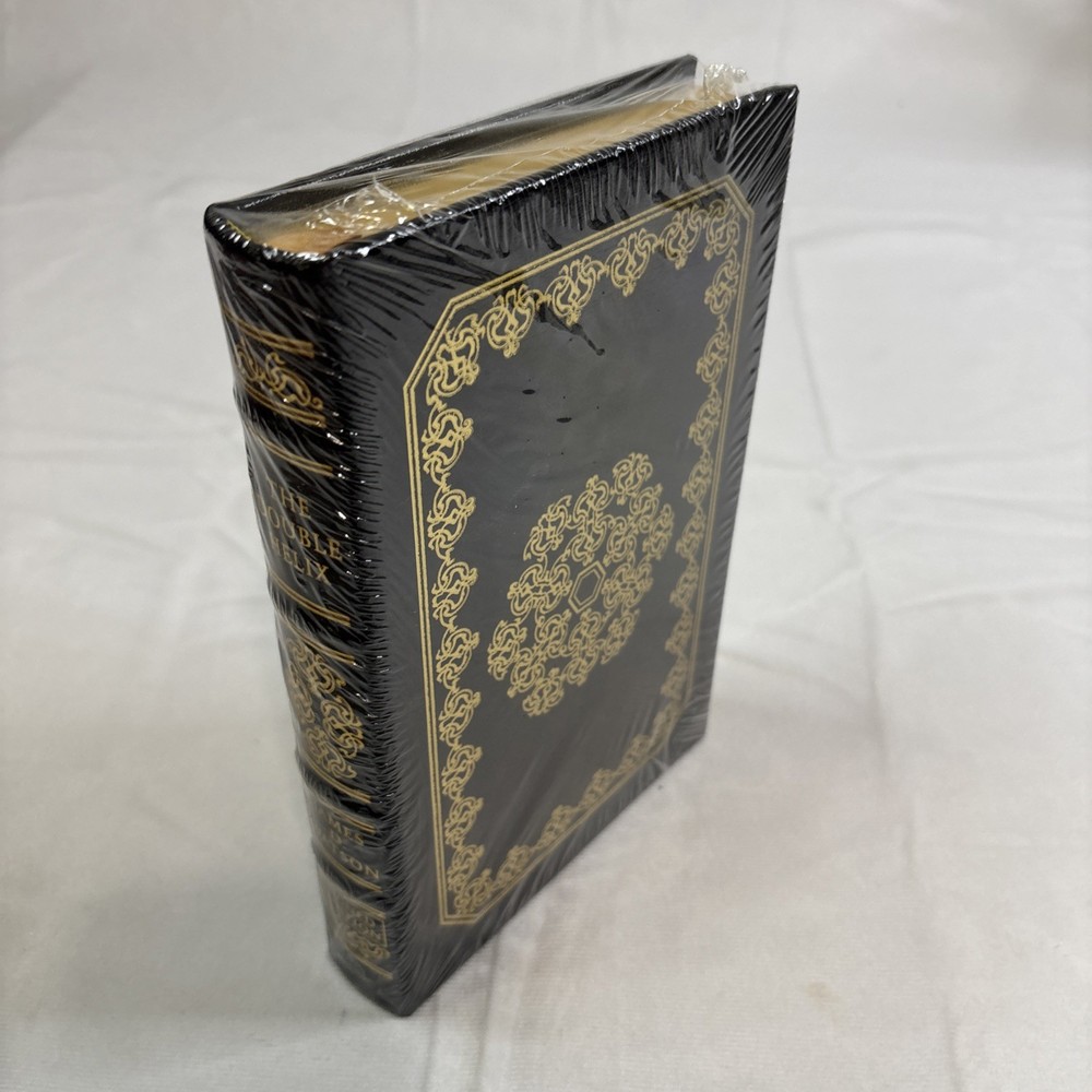 SEALED SIGNED Easton Press THE DOUBLE HELIX by James D Watson ~DNA NOBEL PRIZE