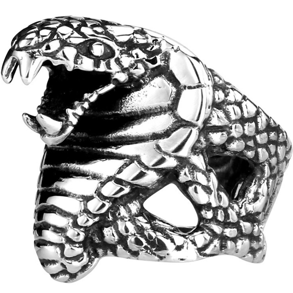 Snake Ring Punk Ring Gothic Ring Ring Cool Jewelry for Men