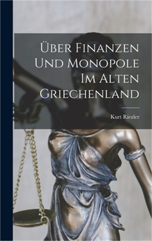 �ber Finanzen Und Monopole Im Alten Griechenland (Hardback or Cased Book)