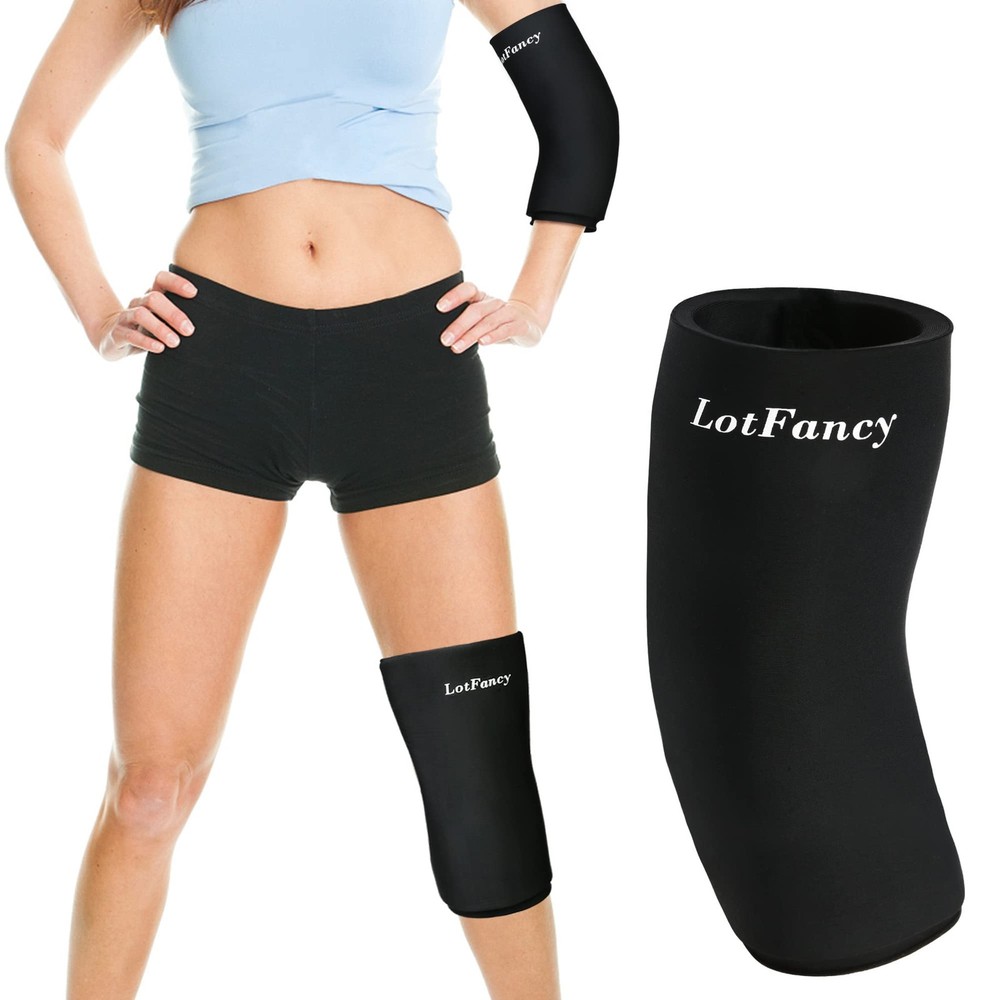 Elbow Ice Pack Compression Sleeve for Tendonitis Golfers Elbow Pain Relief Cold Therapy Support