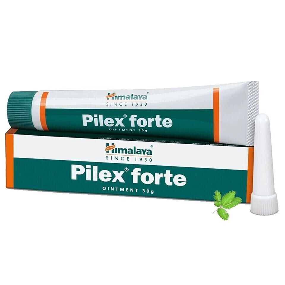 Himalaya Pilex Forte Ointment 30g(Pack of 3), Anti Hemorrhoids, Expiry: 2025/26