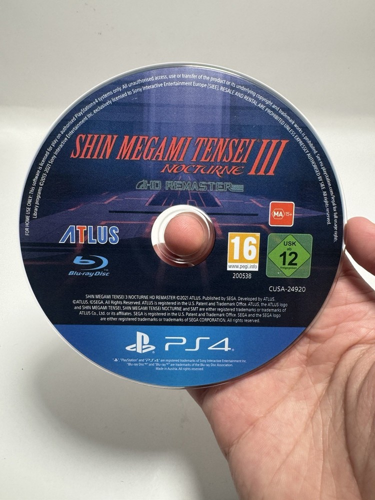 Shin Megami Tensei III: Nocturne HD Remaster - Sony PlayStation 4