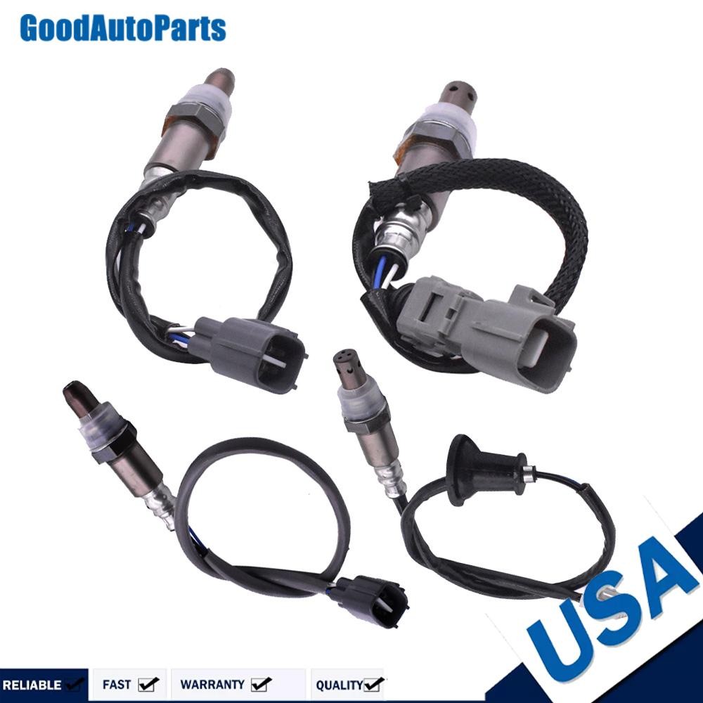 4pcs Upstream+Downstream Oxygen O2 Sensor For 2012-2015 Toyota Sienna FWD 3.5L