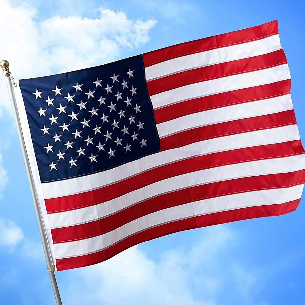 American Flag 3x5 FT Heavy Duty 420D Nylon Outdoor UV Resistant USA Flag