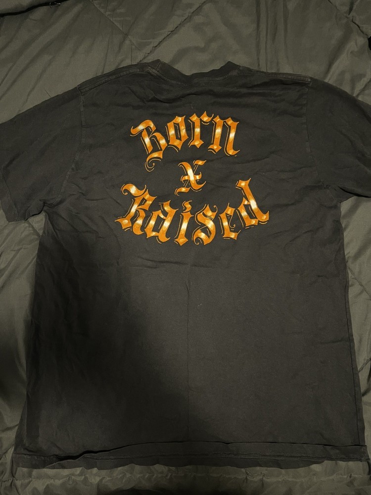 Born X Raised Snotty Fox Black Rocker T shirt Size XL