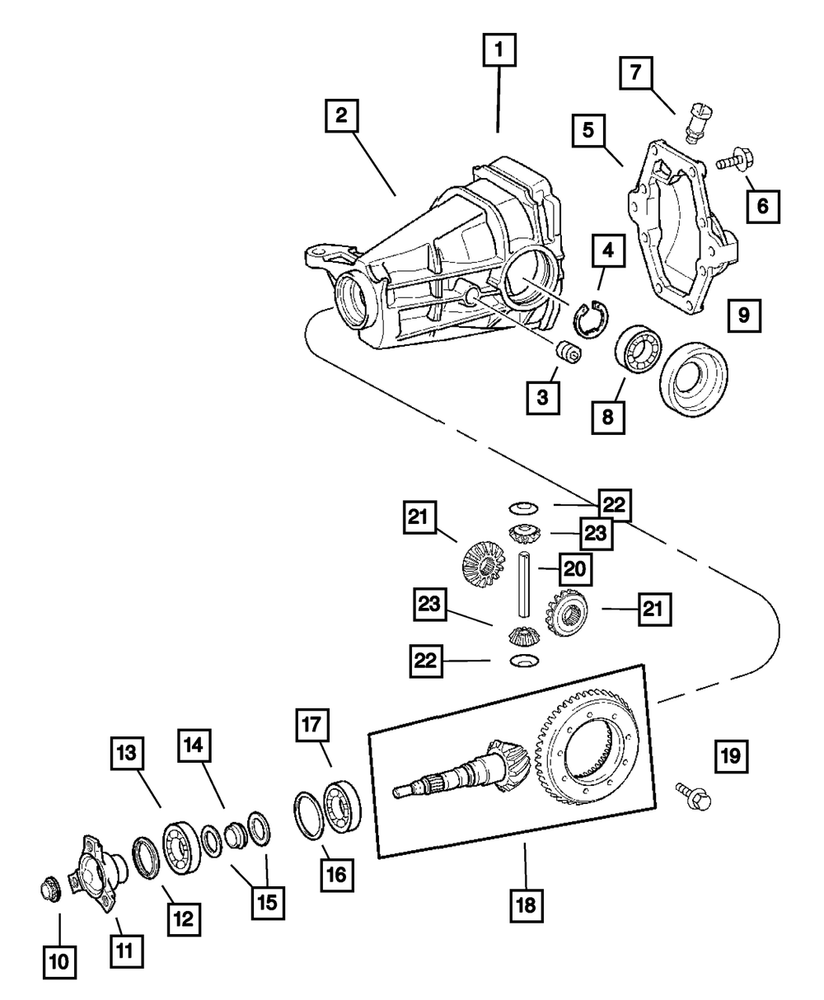 Genuine Mopar Differential Side Gear 52111466AA