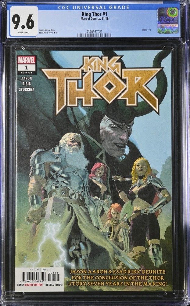 King Thor #1 (Marvel Comics, 2019) CGC 9.6