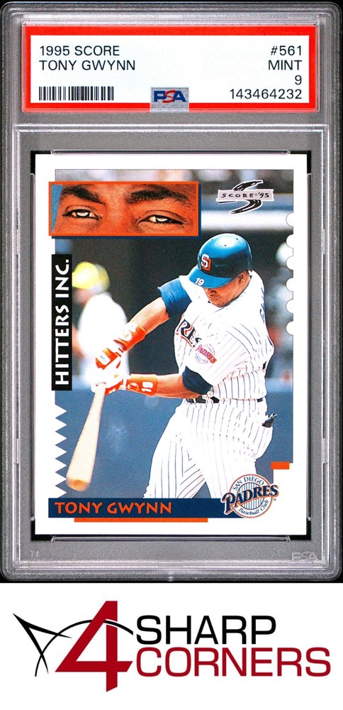 1995 Score #561 Tony Gwynn Padres Hof Psa 9Set builders paradise - improve your registry!