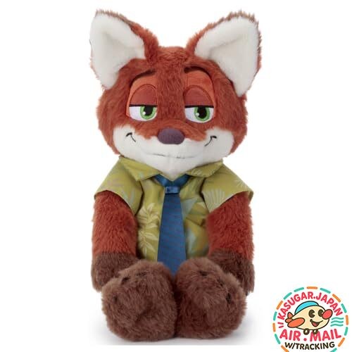 Takara Tomy Arts Disney Zootopia Pota Kuta Plush M Nick Wilde fm Japan