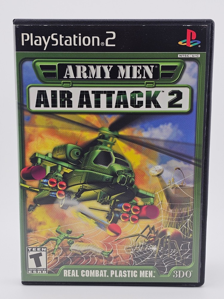 Sony Playstation 2 PS2 Army Men Air Attack 2 CIB Cleaned & Tested