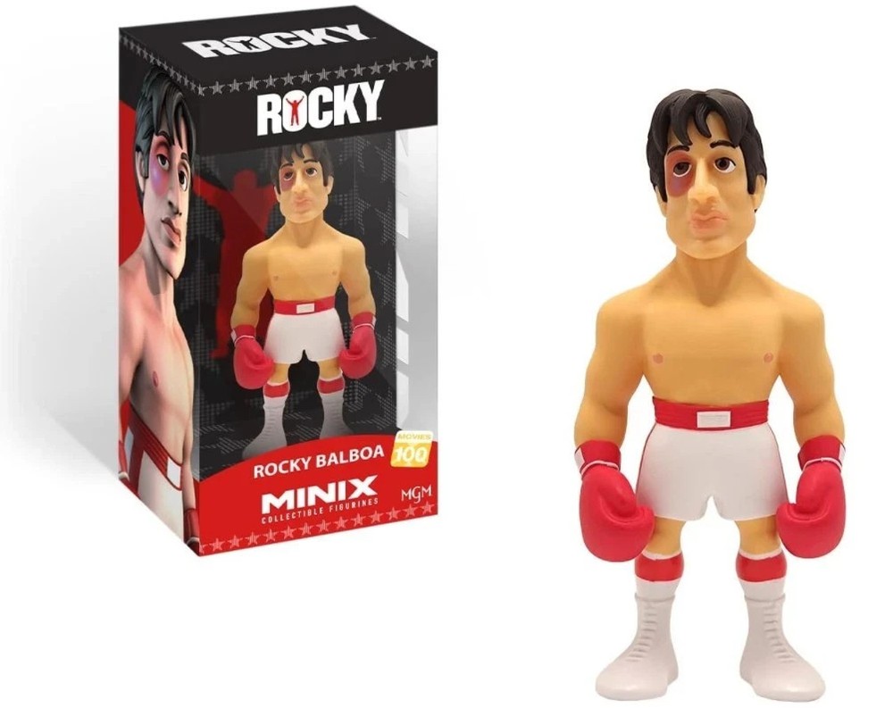 Minix Rocky Balboa #100 Black Eye 12 cm Collectable Figure