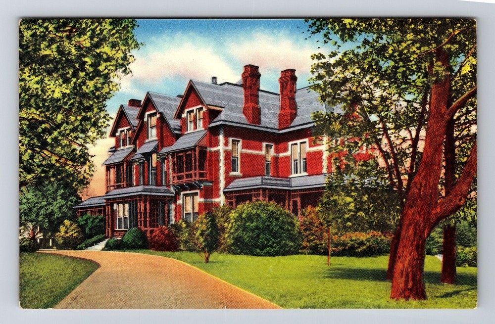 Raleigh NC-North Carolina, Governor's Mansion, Vintage Postcard
