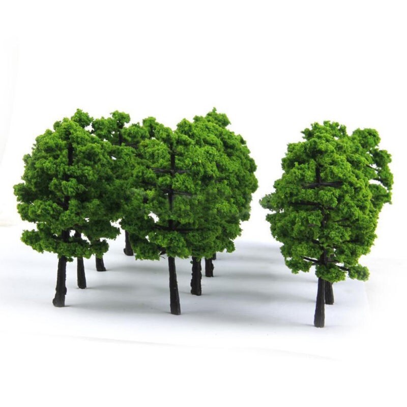 20xTrees Model Train Railroad Wargame Diorama Scenery Landscape HO/OO Scale Sets