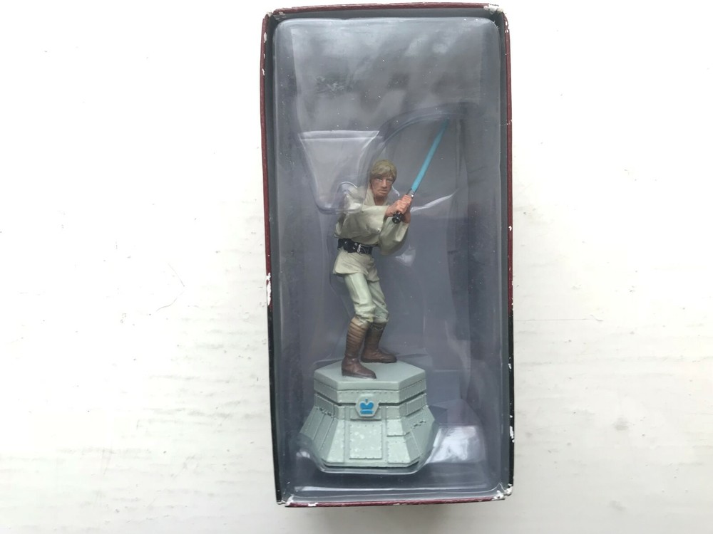 STAR WARS CHESS COLLECTION LUKE SKYWALKER WHITE KING DEAGOSTINI FIGURINE FIGURE