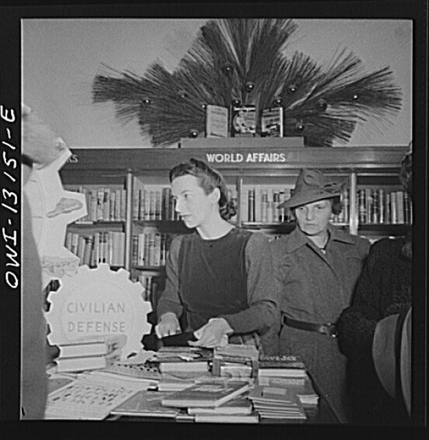 New York New York R H Macy Dept Store World Affairs Civilian Defense 1940s