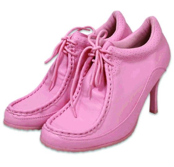Carrini Pink High Heel Shoes for Women and Drag Queen Crossdresser Trans Men