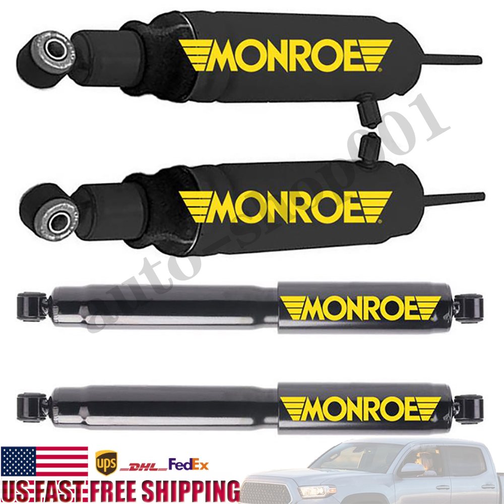 4 Monroe Front Rear Shocks Shock Absorber Fits Ford F-250 RWD 3.9L 1977 1976