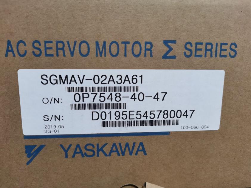 New Yaskawa SGMAV-02A3A61 Servo Motor In Box Expedited Shipping 1PC