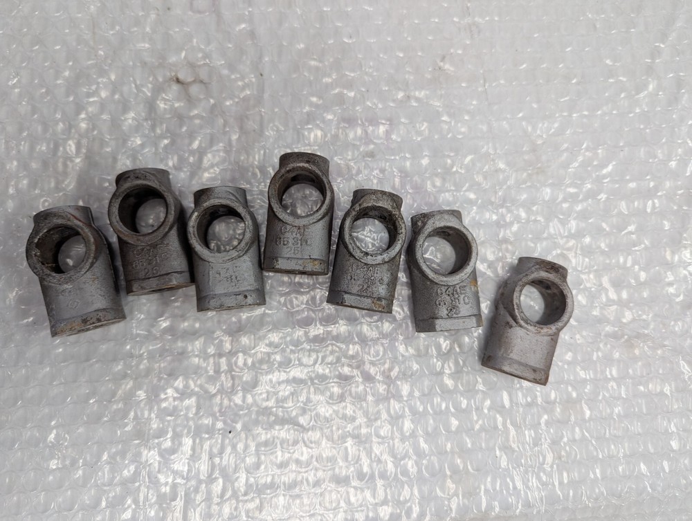 Ford FE 352 360 390 Rocker Shaft Stands C4AE-6531-C 1960s Fomoco Set Of 7